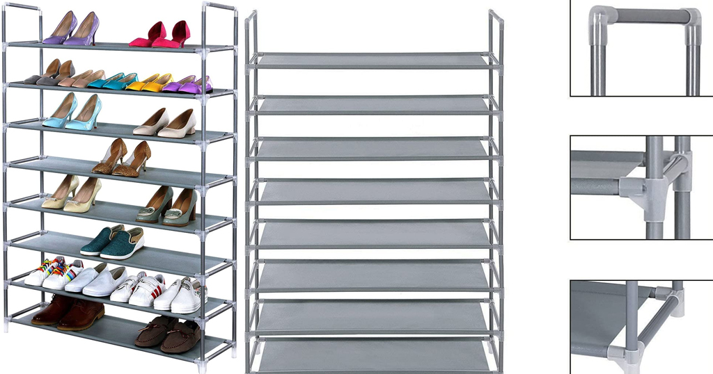 8 Tier Shoe Tower Only $22.19 Shipped on Amazon (Regularly $73.99)