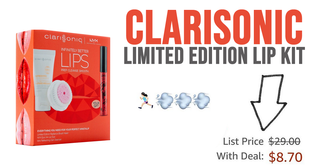 Clarisonic Limited Edition Lip Kit Just $8.70 on Amazon (Regularly $29)