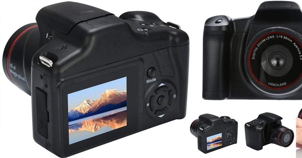HD SLR Digital Camera 16X Zoom Only $37.94 Shipped on Amazon (Regularly $189.99)