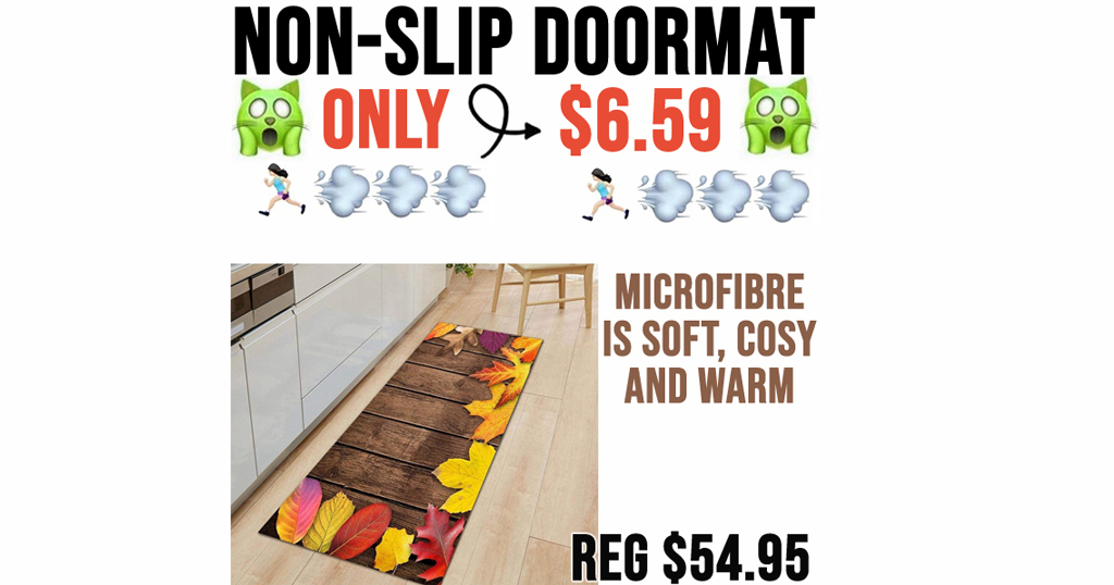 Non-Slip Doormat Only $6.59 Shipped on Amazon (Regularly $54.95)