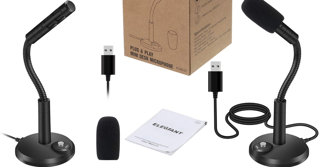 USB Microphone for Computer Only $11.99 Shipped on Amazon (Regularly $19.99)