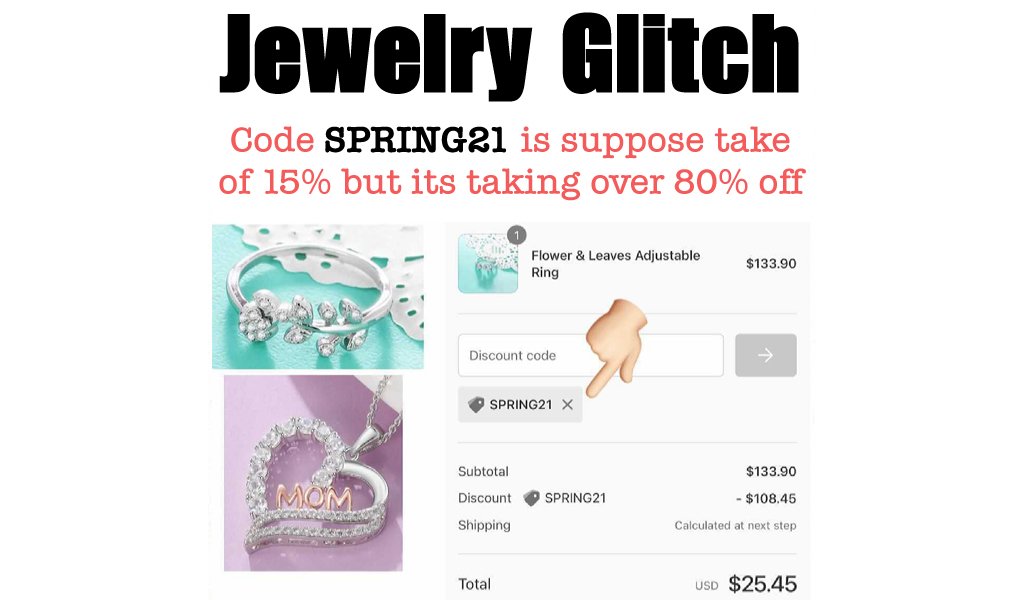 Jewelry Glitch
