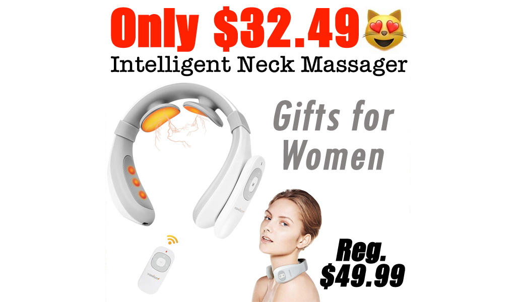 Intelligent Neck Massager Only $32.49 Shipped on Amazon (Regularly $49.99)