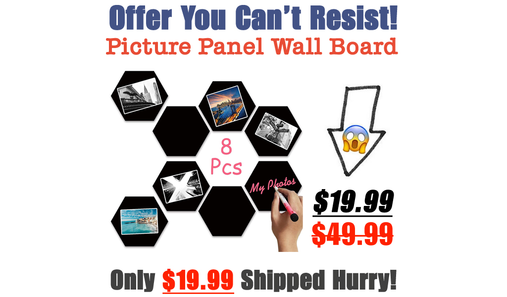 Picture Panel Wall Board Only $19.99 Shipped on Amazon (Regularly $49.99)