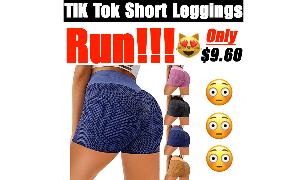 TIK Tok Short Leggings Only $9.60 Shipped on Amazon (Regularly $40.99)