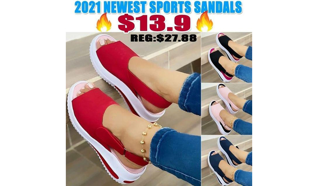 2021 Newest Women Comfy Sports Casual Sandals+Free Shipping!