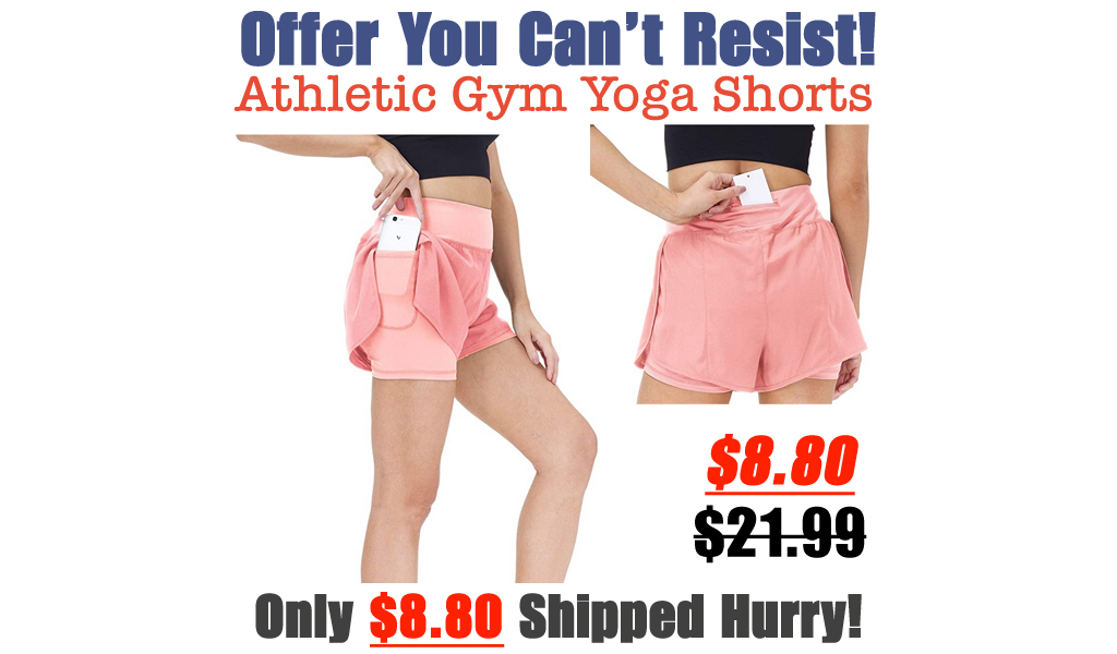Athletic Gym Yoga Shorts Only $8.80 Shipped on Amazon (Regularly $21.99)