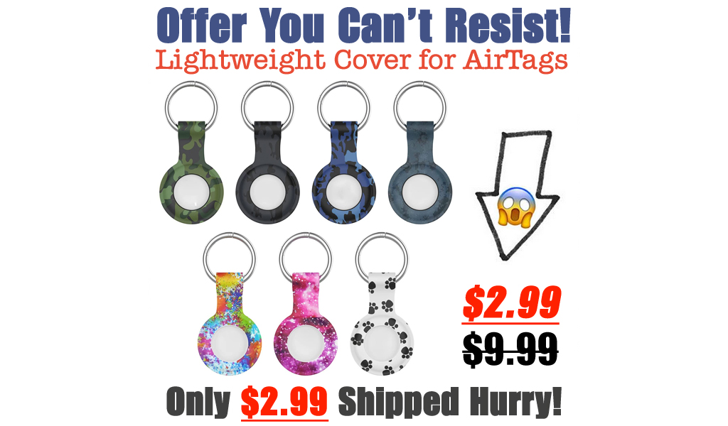 Lightweight Cover for AirTags Only $2.99 Shipped on Amazon (Regularly $9.99)
