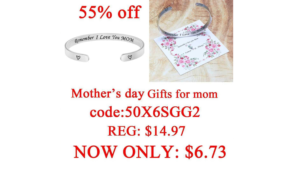 Mom Bracelets for Women Only $6.73 Shipped on Amazon (Regularly $14.97)