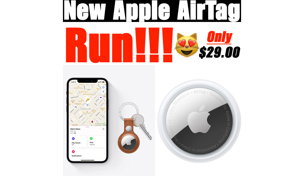 New Apple AirTag Only $29.00 Shipped on Amazon