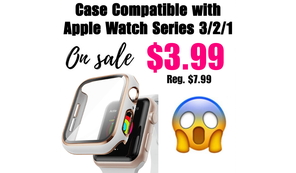 Case Compatible with Apple Watch Series 3/2/1 Only $3.99 Shipped on Amazon (Regularly $7.99)