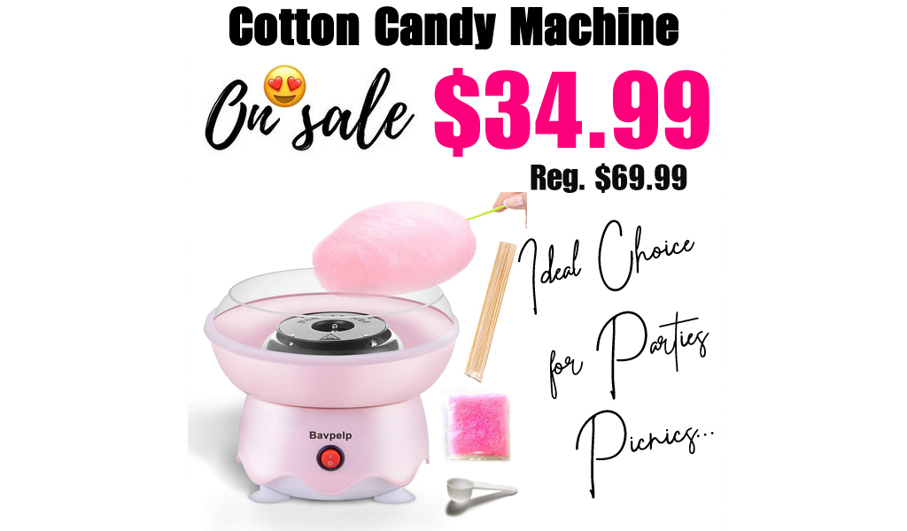 Cotton Candy Machine Only $34.99 Shipped on Amazon (Regularly $69.99)