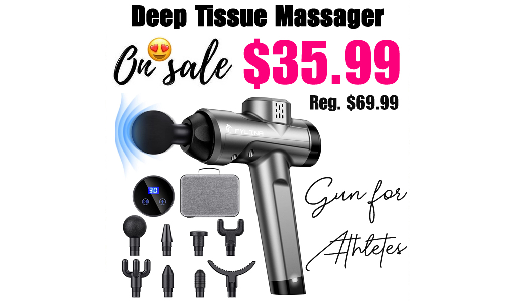 Deep Tissue Massager Only $35.99 Shipped on Amazon (Regularly $69.99)