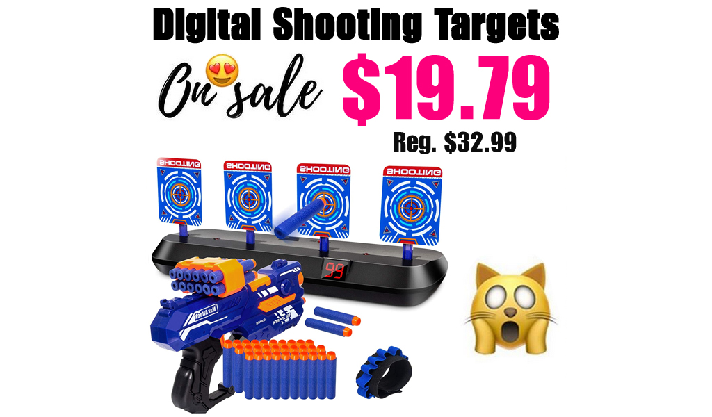 Digital Shooting Targets Only $19.79 Shipped on Amazon (Regularly $32.99)