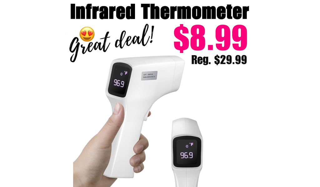 Forehead Infrared Thermometer Only $8.99 Shipped on Amazon (Regularly $29.99)