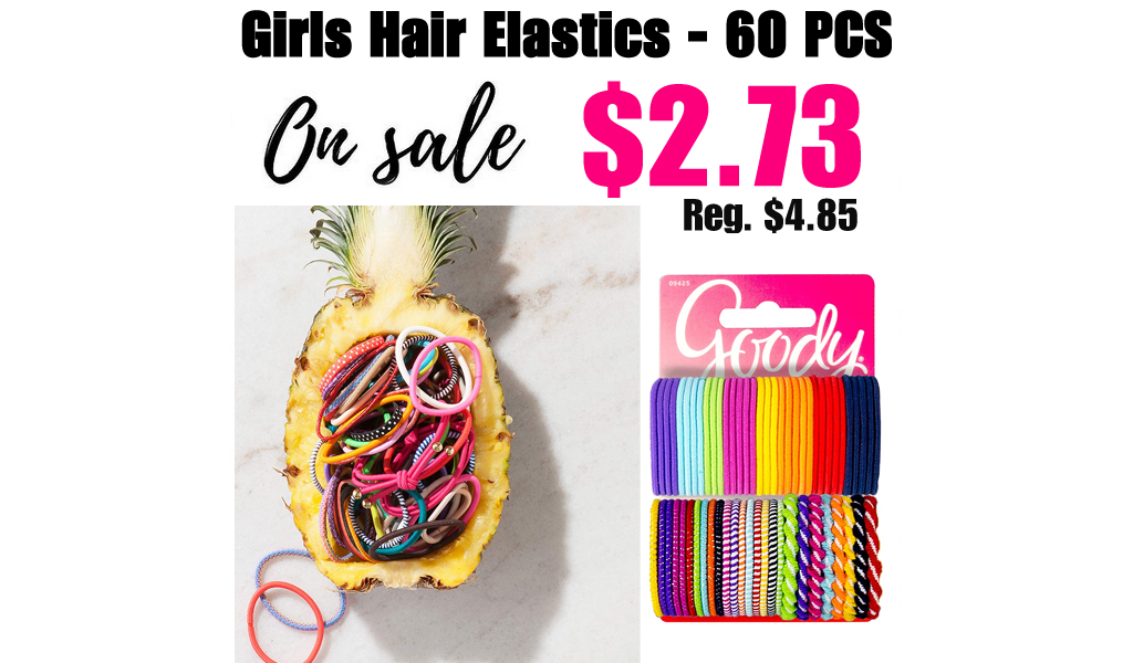 Girls Hair Elastics - 60 PCS Only $2.73 Shipped on Amazon (Regularly $4.85)