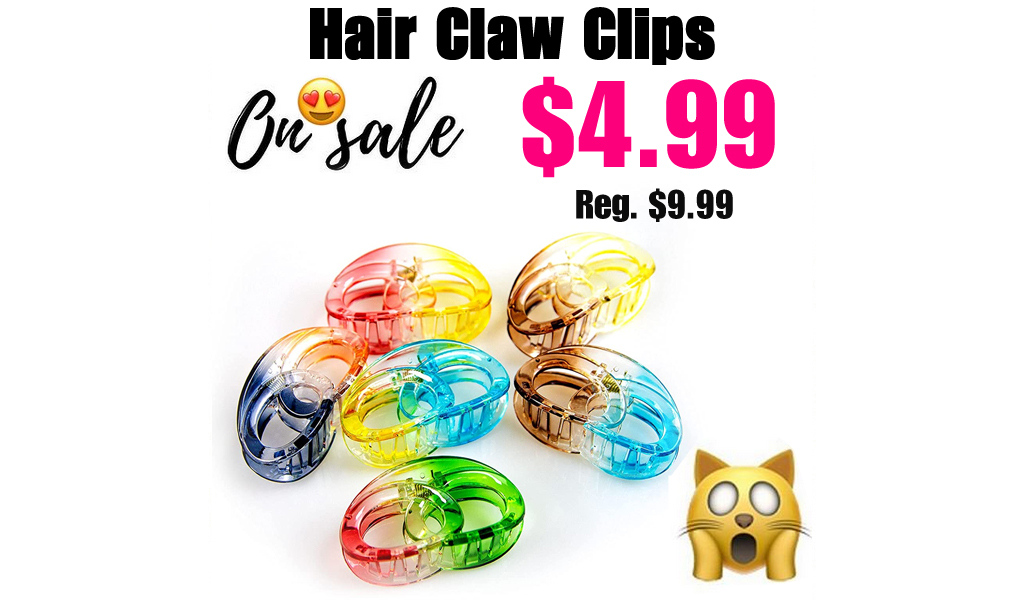 Hair Claw Clips Only $4.99 Shipped on Amazon (Regularly $9.99)