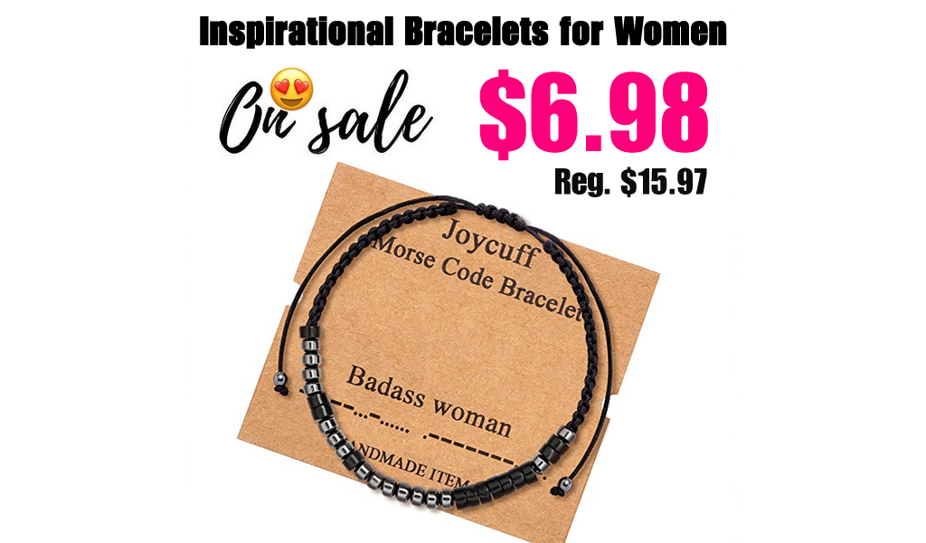 Inspirational Bracelets for Women Only $6 .98 Shipped on Amazon (Regularly $15.97)