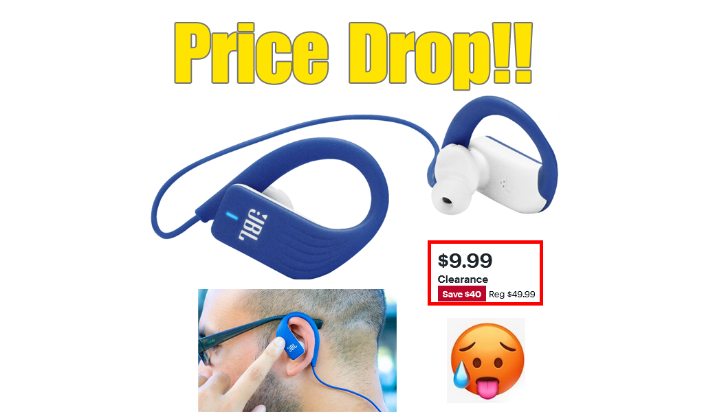 JBL Wireless In-Ear Headphones $9.99 (Reg $50)