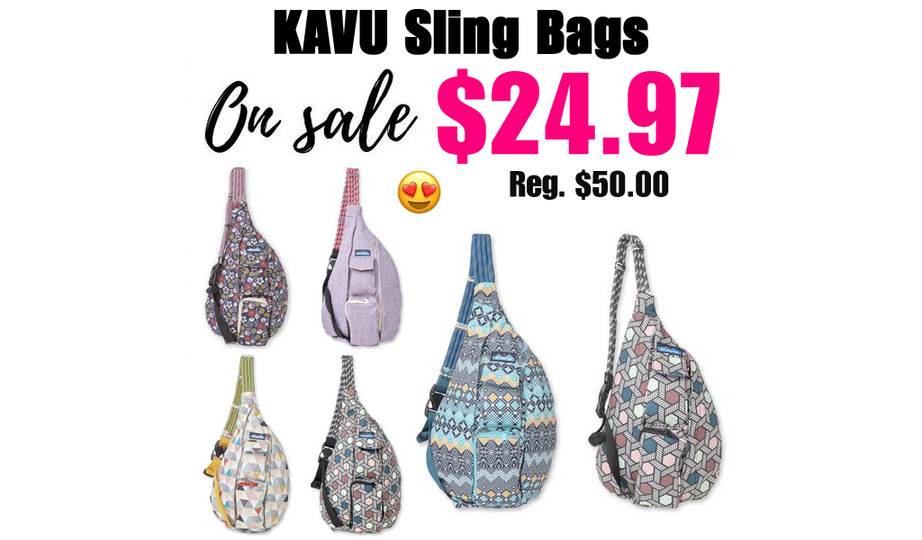 KAVU Sling Bags from $24.97 on Zulily (Regularly $50+)