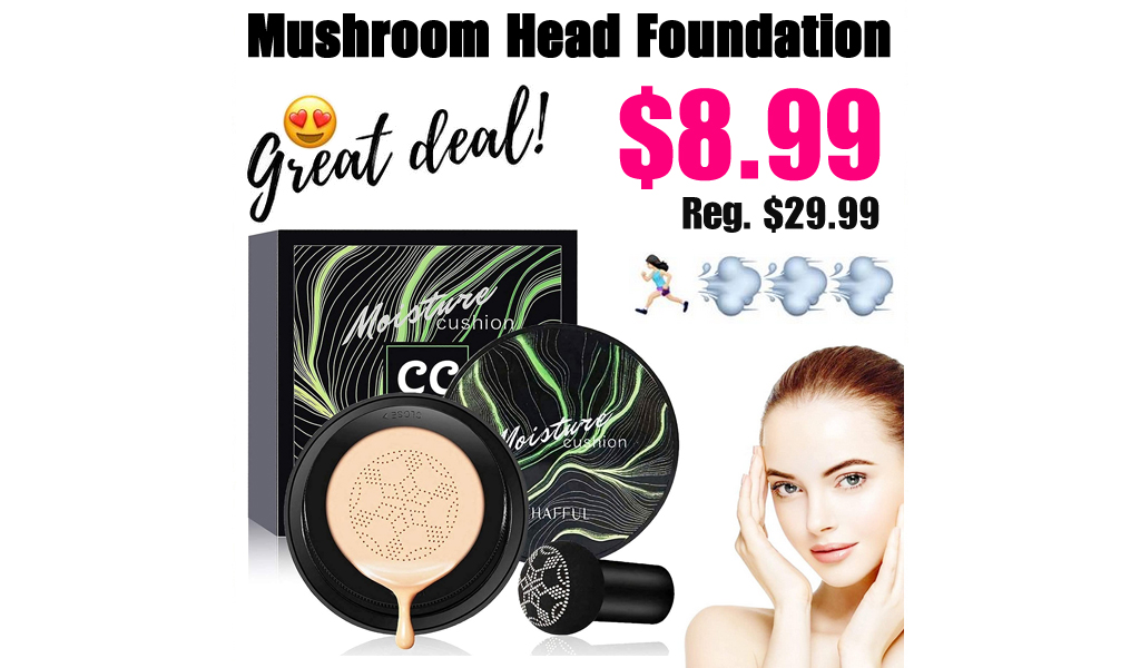 Mushroom Head Foundation Only $8.99 Shipped on Amazon (Regularly $29.99)
