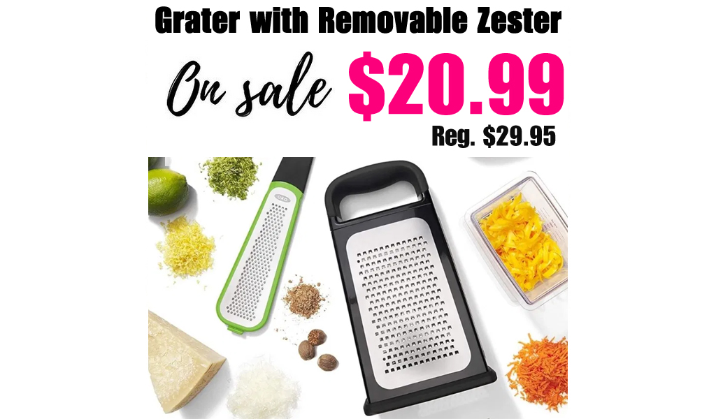 OXO Box Grater w/ Zester Only $20.99 on Amazon (Regularly $30)
