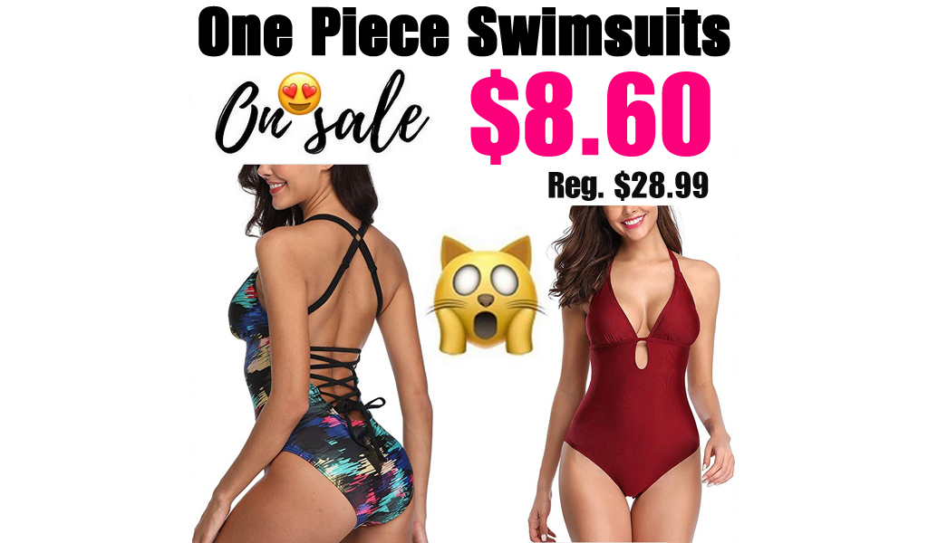 One Piece Swimsuits Only $8.60 Shipped on Amazon (Regularly $28.99)