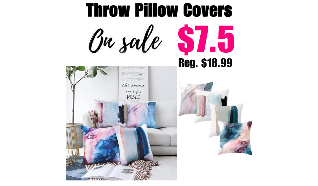 Throw Pillow Covers Only $7.5 Shipped on Amazon (Regularly $18.99)