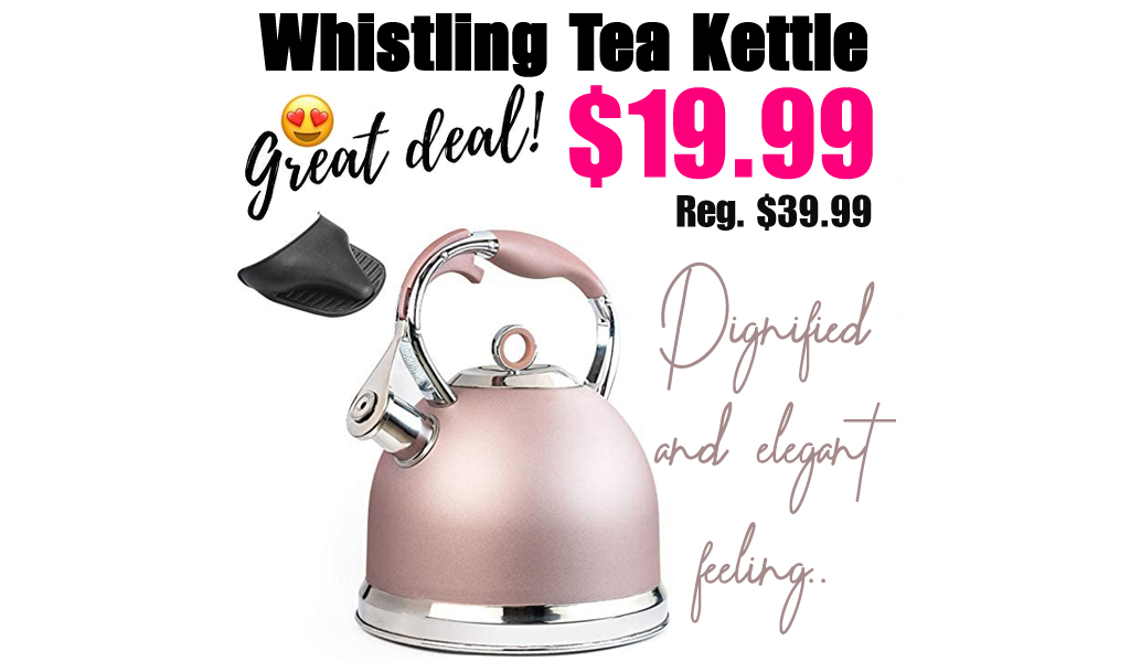 Whistling Tea Kettle Only $19.99 Shipped on Amazon (Regularly $39.99)