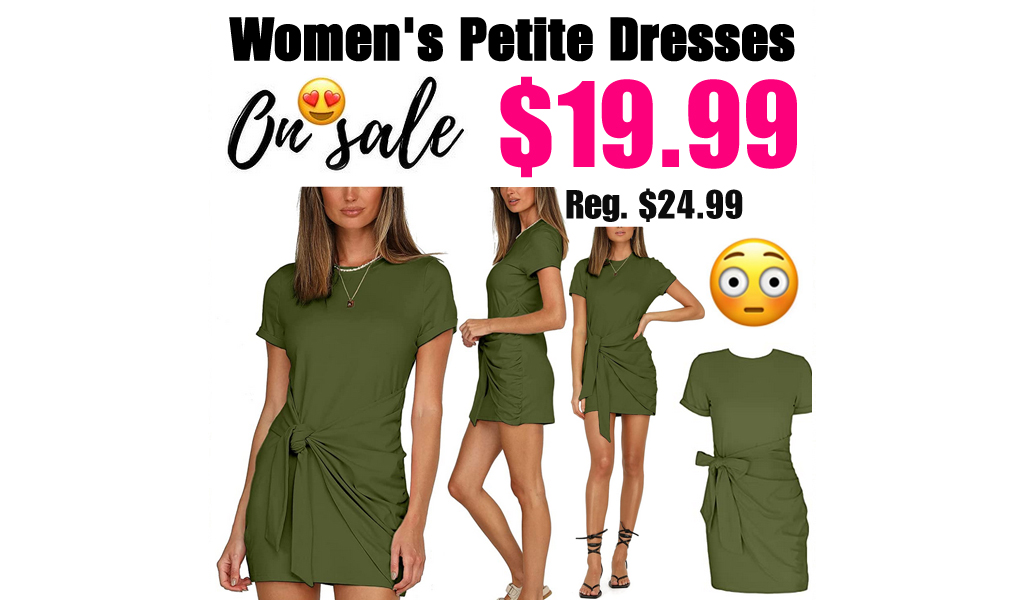 Women's Petite Dresses Only $19.99 Shipped on Amazon (Regularly $24.99)