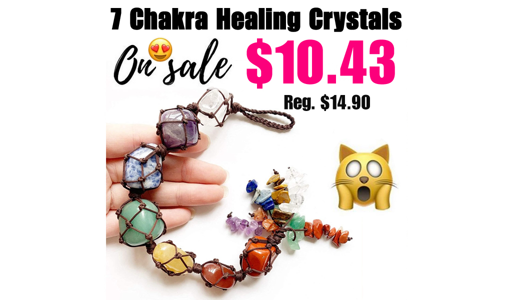 7 Chakra Healing Crystals Only $10.43 Shipped on Amazon (Regularly $14.90)
