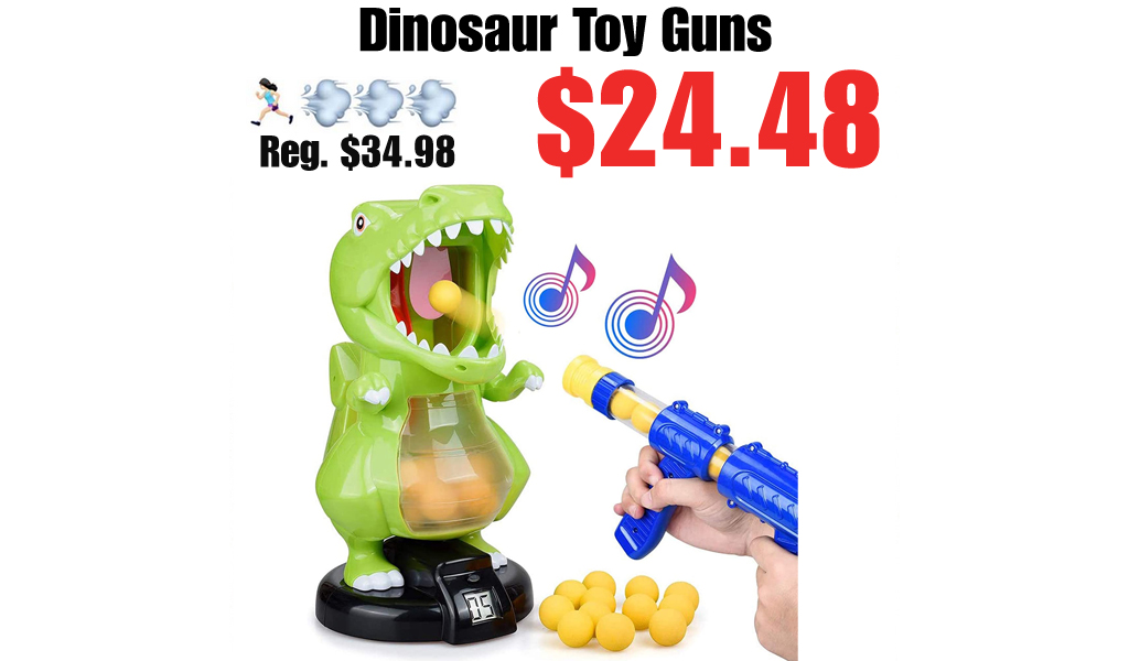 Dinosaur Toy Guns Only $24.48 Shipped on Amazon (Regularly $34.98)