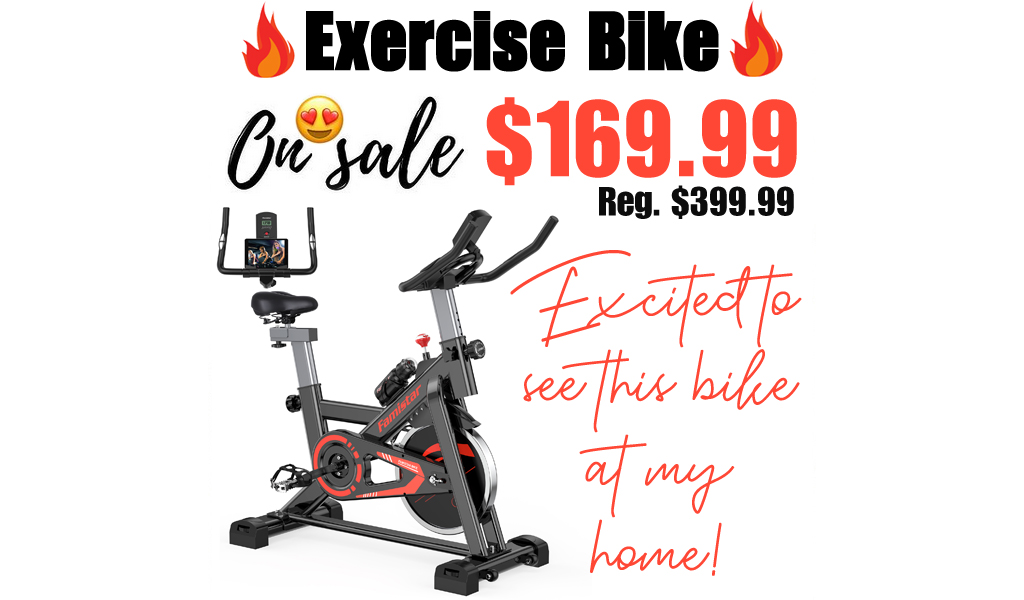 Exercise Bike Only $169.99 Shipped on Walmart.com (Regularly $399.99)