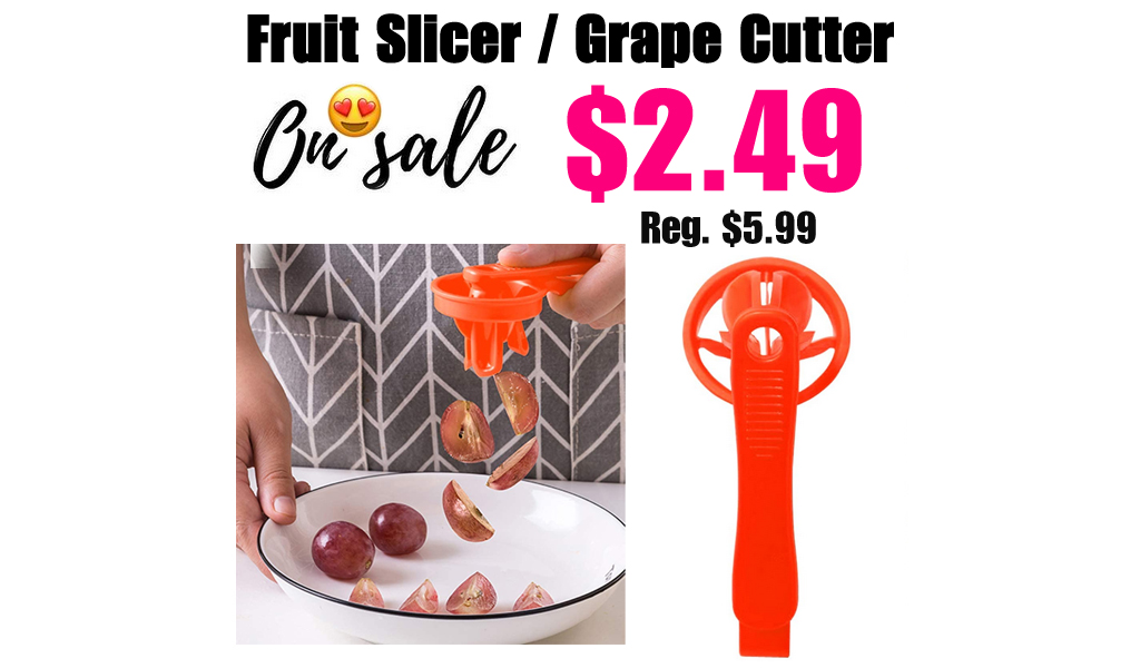 Fruit Slicer / Grape Cutter Only $2.49 Shipped on Amazon (Regularly $5.99)