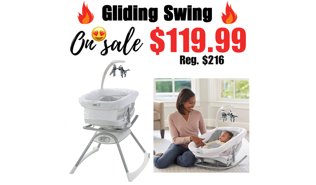 Graco Duet Gliding Swing Just $119.99 Shipped on Amazon (Regularly $216)