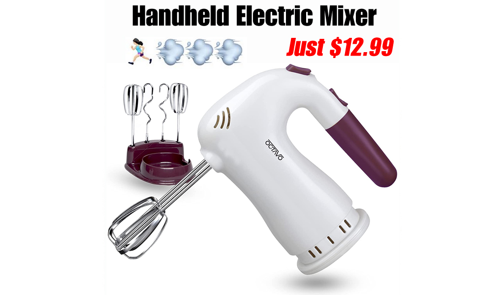 Handheld Electric Mixer Only $12.99 Shipped on Amazon (Regularly $25.99)