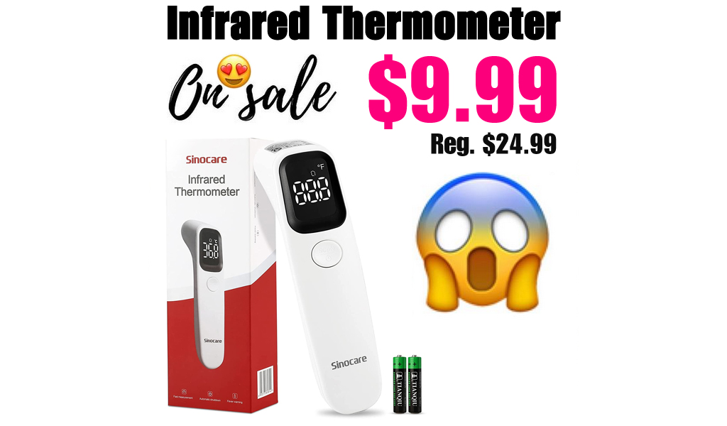 Infrared Thermometer Only $9.99 Shipped on Amazon (Regularly $24.99)