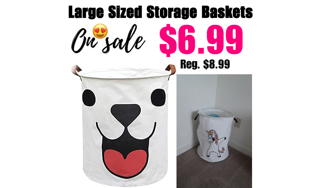 Large Sized Storage Baskets Only $6.99 Shipped on Amazon (Regularly $8.99)
