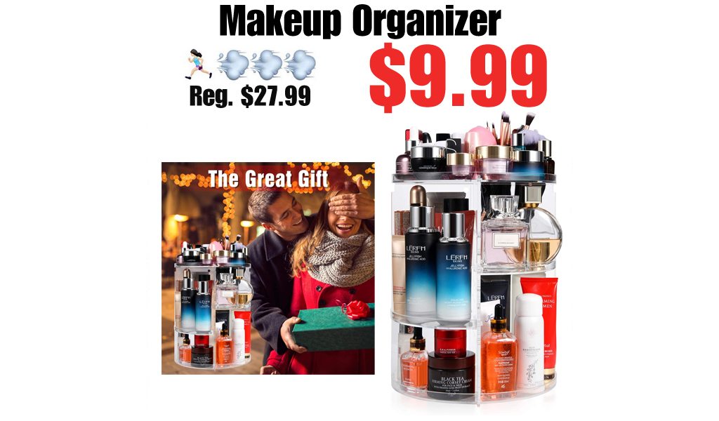 Makeup Organizer Only $9.99 Shipped on Amazon (Regularly $27.99)