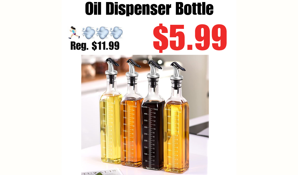Oil Dispenser Bottle Only $5.99 Shipped on Amazon (Regularly $11.99)