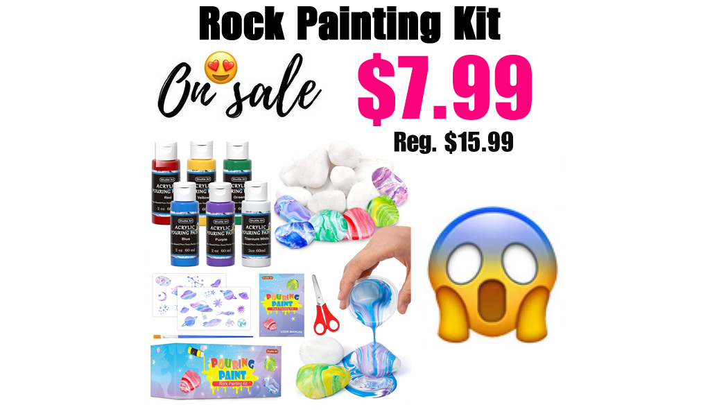 Rock Painting Kit Only $7.99 Shipped on Amazon (Regularly $15.99)