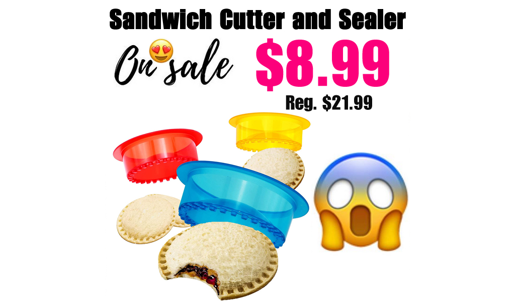 Sandwich Cutter and Sealer Only $8.99 Shipped on Amazon (Regularly $21.99)