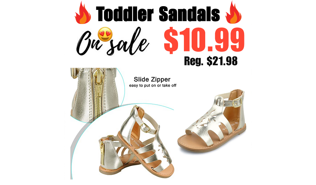 Toddler Sandals Only $10.99 Shipped on Amazon (Regularly $21.98)
