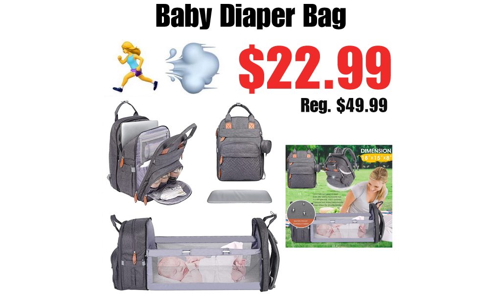 Baby Diaper Bag Only $22.99 Shipped on Amazon (Regularly $49.99)