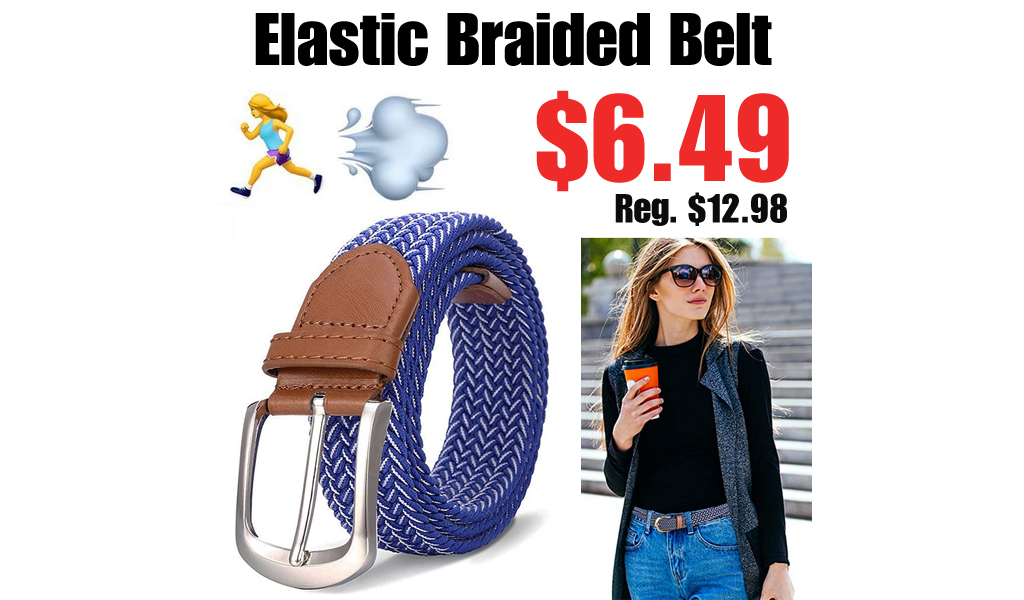 Elastic Braided Belt Only $6.49 Shipped on Amazon (Regularly $12.98)