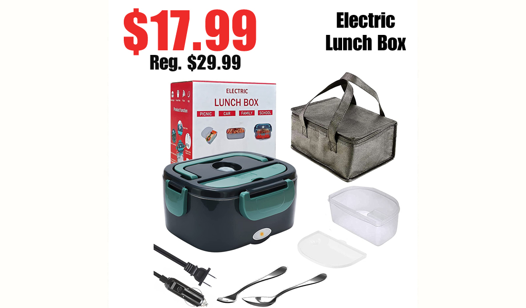 Electric Lunch Box Only $17.99 on Amazon (Regularly $29.99)