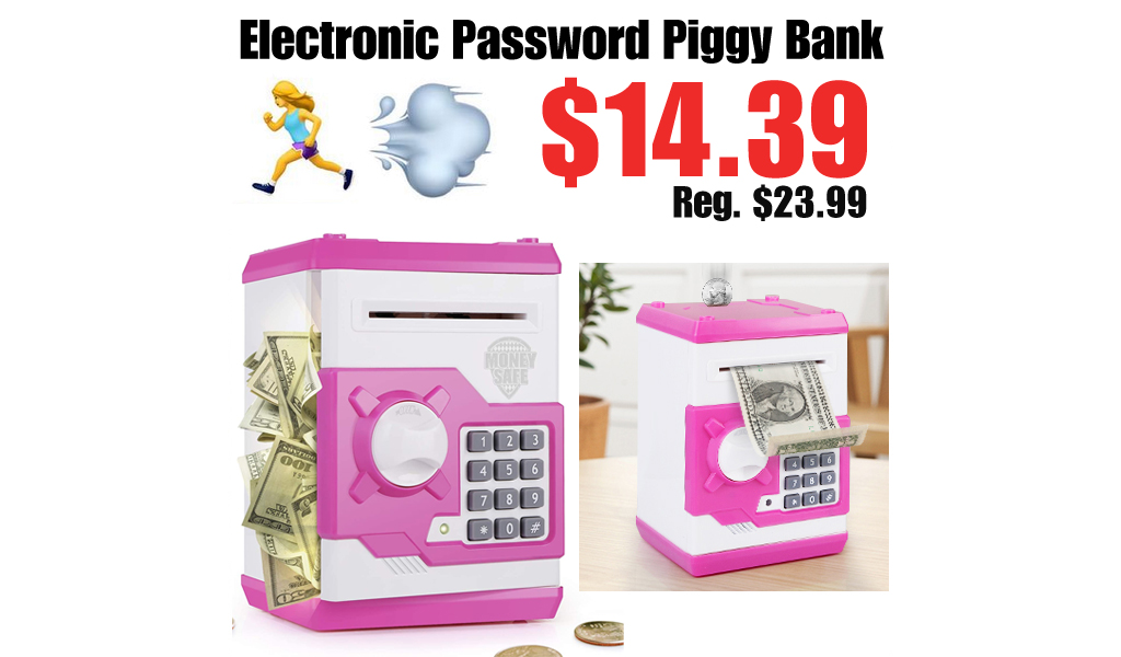 Electronic Password Piggy Bank Only $14.39 Shipped on Amazon (Regularly $23.99)