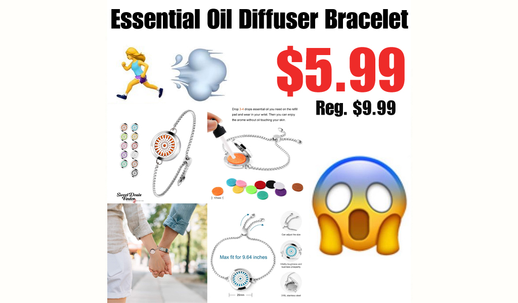 Essential Oil Diffuser Bracelet Only $5.99 Shipped on Amazon (Regularly $9.99)