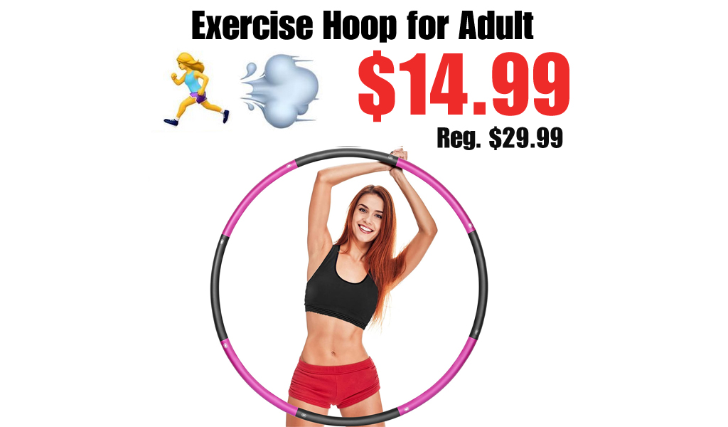 Exercise Hoop for Adult Only $14.99 Shipped on Amazon (Regularly $29.99)