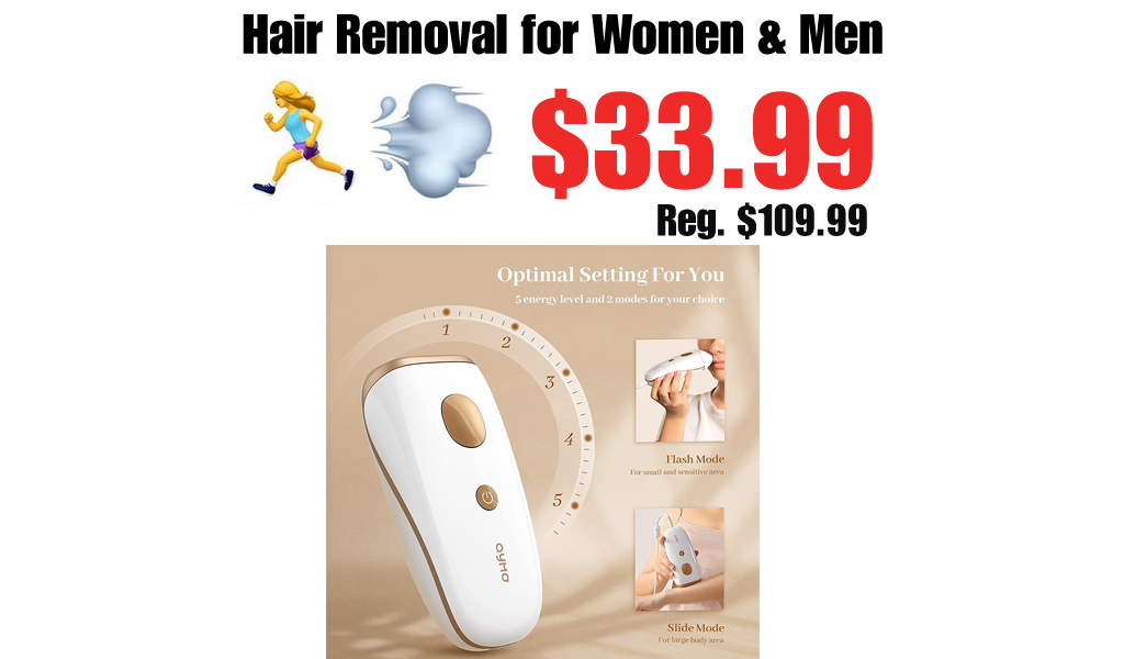 Hair Removal for Women & Men Only $33.99 Shipped on Amazon (Regularly $109.99)